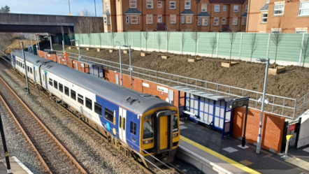 Northumberland Park station on the Northumberland Line