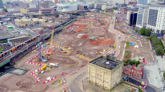 HS2 lays the foundations for Birmingham’s new rail hub - Curzon Street Station