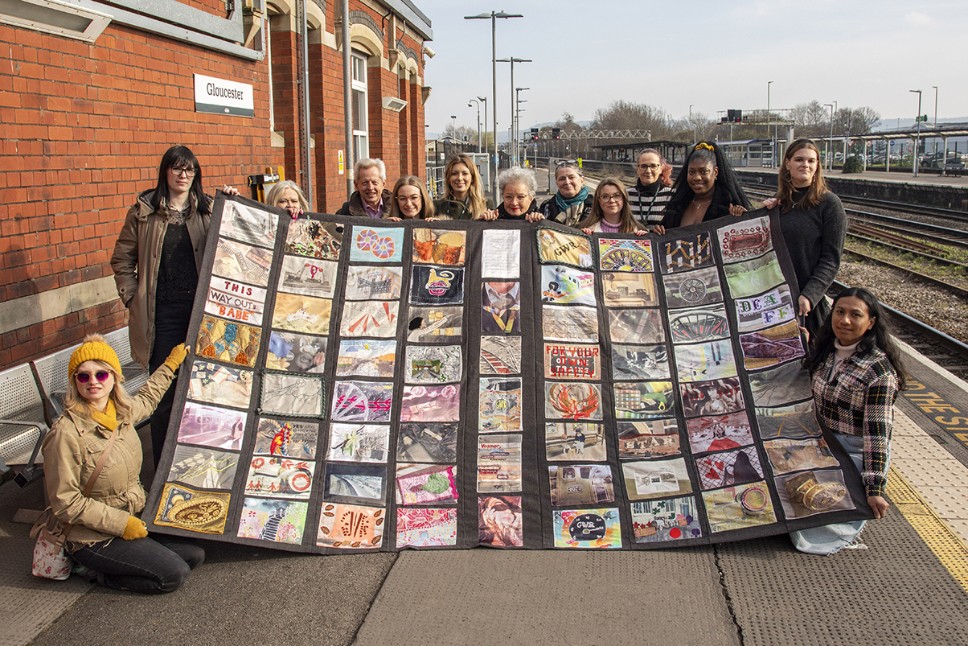 Hundred Heroines Tapestry Gloucester
