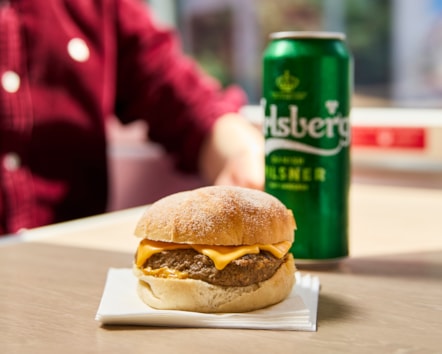 LNER's Cheeseburger from the Café Bar
