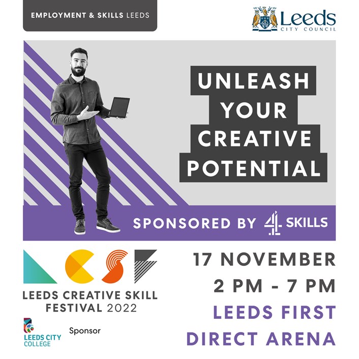 Leeds Creative Skills Festival to take centre stage at Leeds First Direct Arena: Leeds Creative Skill Festival 