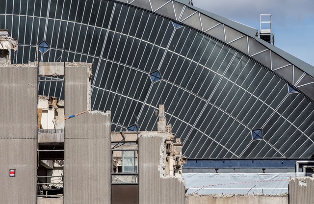 Recycling Glasgow ‘Green’ Street station: Queen Street demolition 1