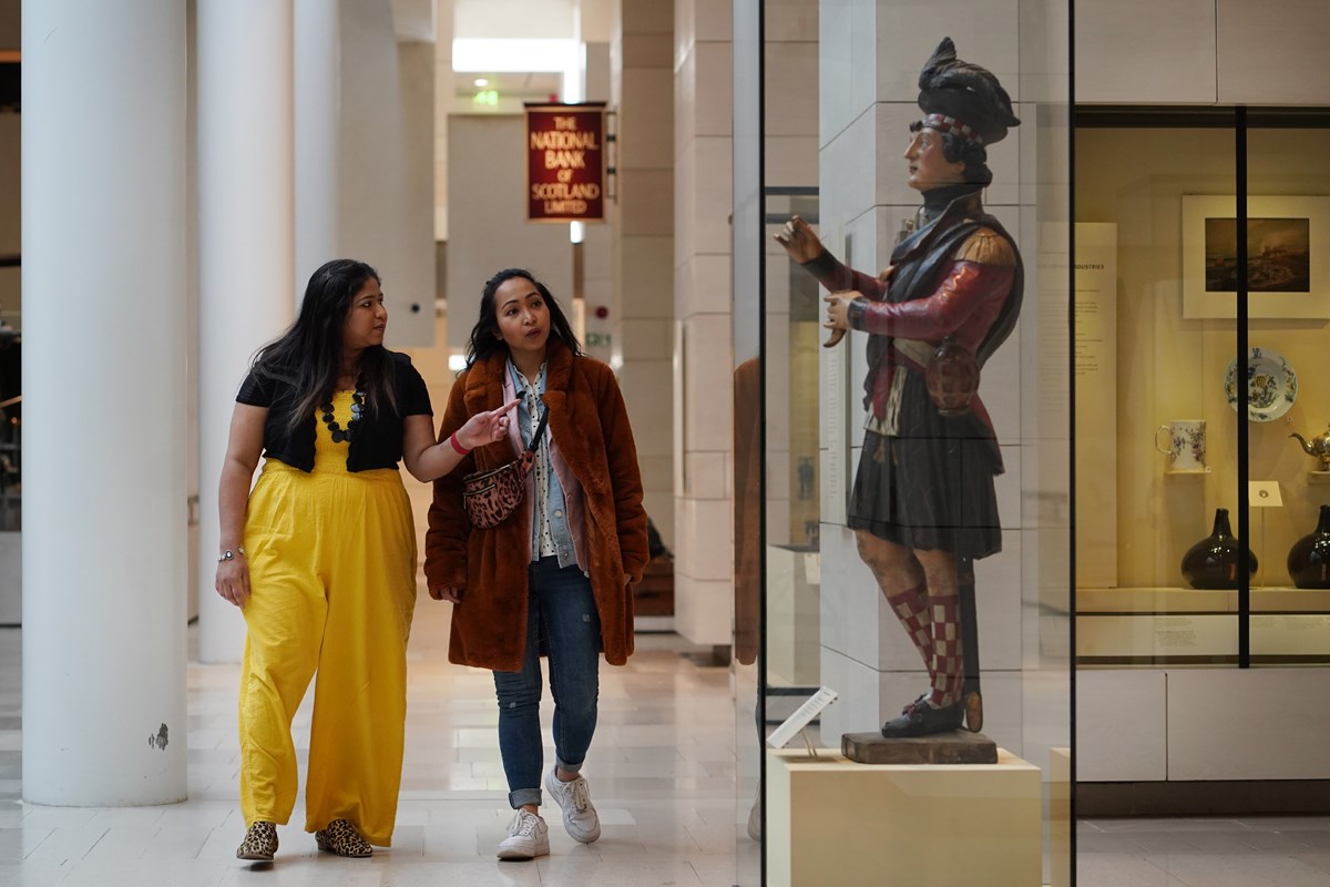 The Scottish History galleries the National Museum of Scotland. Photo © Stewart Attwood (1)