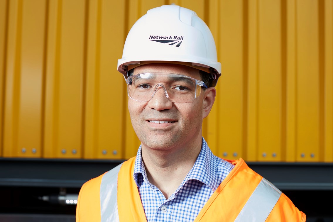 Craig Mathys Network Rail programme manager Mobile Maintenance Train MMT