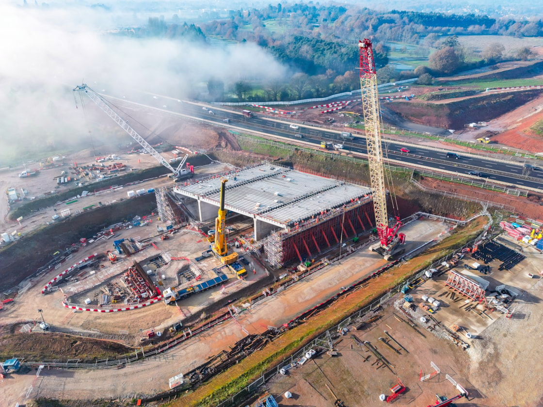 A46 Kenilworth Bypass box structure-3