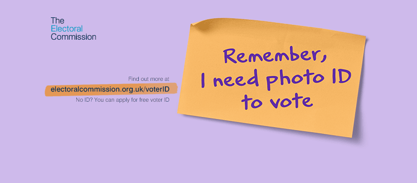 Bring Voter ID to vote