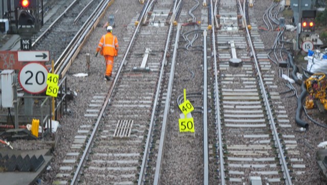 Essential engineering work completed at Slade Green, near Dartford: Slade Green S&C