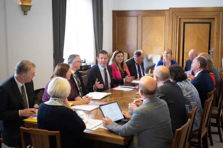 ‘Professionalism, ambition, credibility and empathy’ – FM outlines principles in first Cabinet meeting