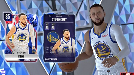 NBA 2K24 MyTEAM Salary Cap Steph Curry