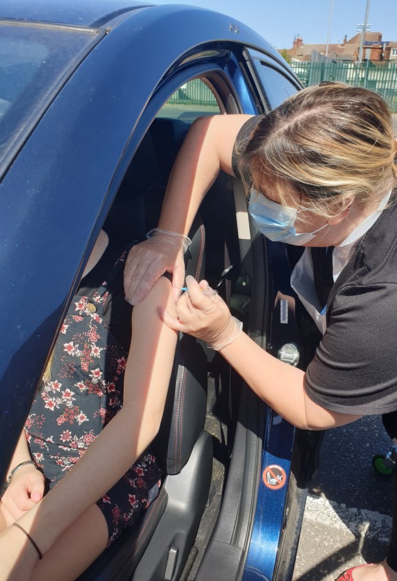 Drive-through venues helping school nursing service to catch-up on routine vaccines: Child Immunisation