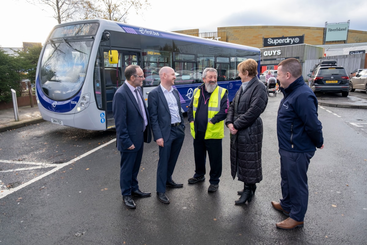 First Bus X43 launch 2