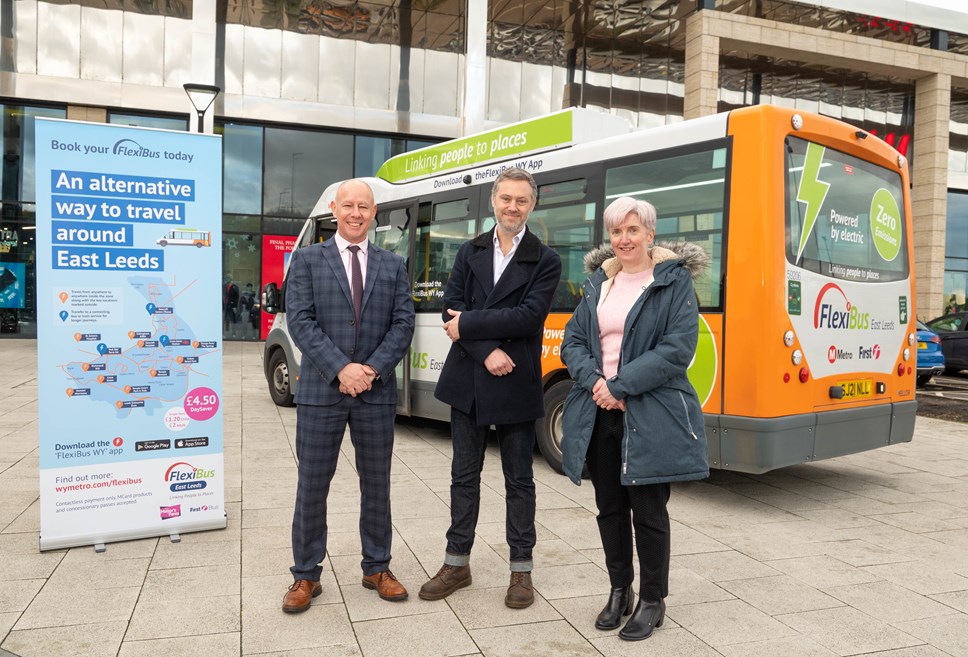 L R - Will Pearson, Cllr Carlill and Samantha Haggart