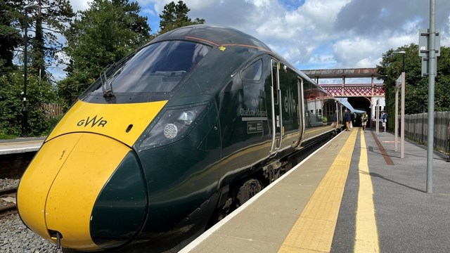 Network Rail will carry out essential maintenance to make journeys more reliable in Kemble, Gloucestershire, from Monday 21 to Thursday 24 August: IET at Kemble HERO
