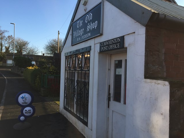 Cumwhinton post office and village store