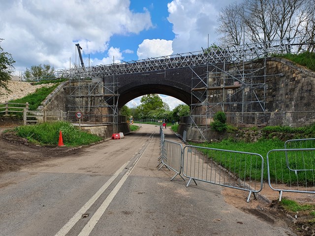 Work ramps up on Manton bridge reconstruction as Network Rail approaches main stage of £2.8million upgrade: Manton bridge reconstruction project
