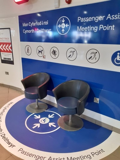 passenger assist with seats