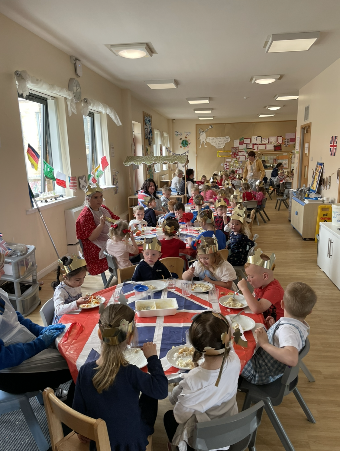 Lunch fit for a King at Auchinleck ECC