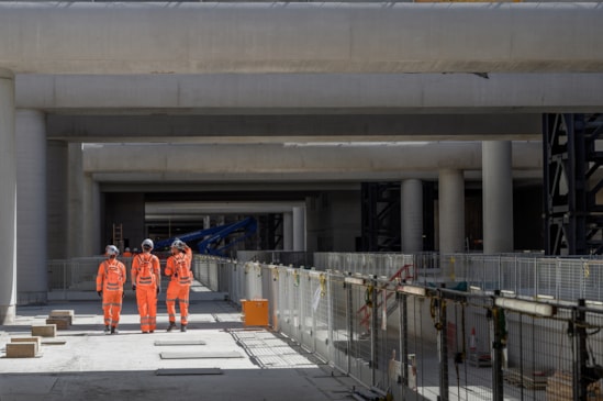 Old Oak Common high speed platforms construction complete: Old Oak Common high speed platforms construction complete