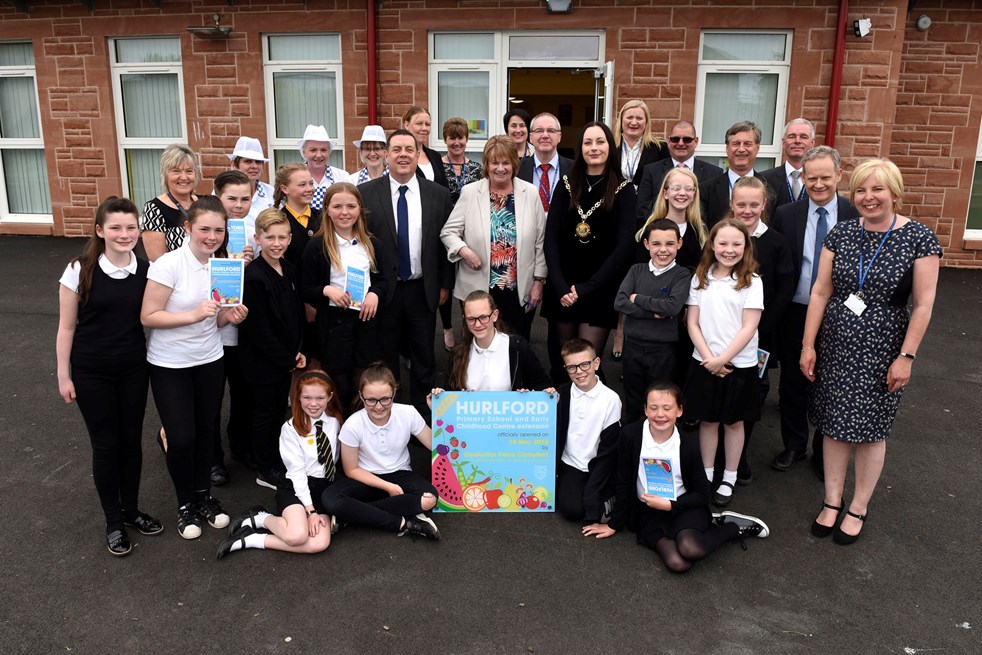 Hurlford Primary School extension official opening