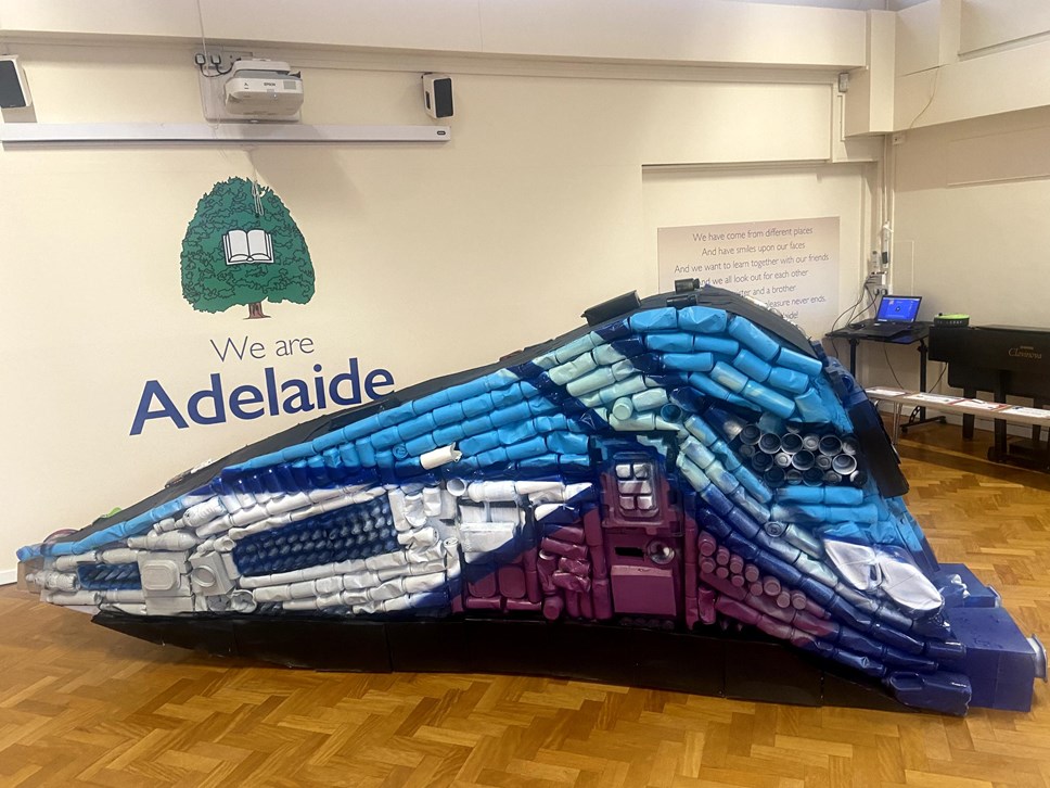 TPE art installation at Adelaide Primary School 2