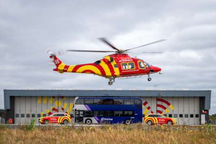 Air Ambulances UK with First Bus