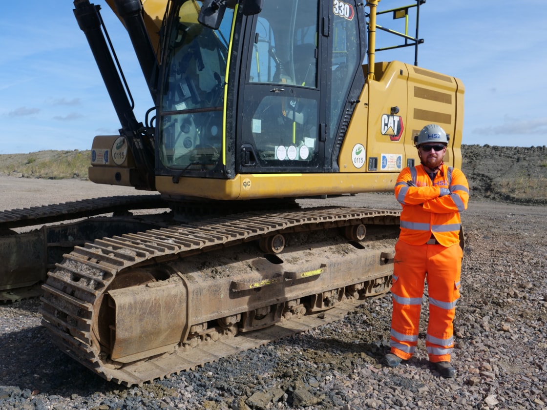 Brendan Caswell, Earthworks Supervisor with EKFB