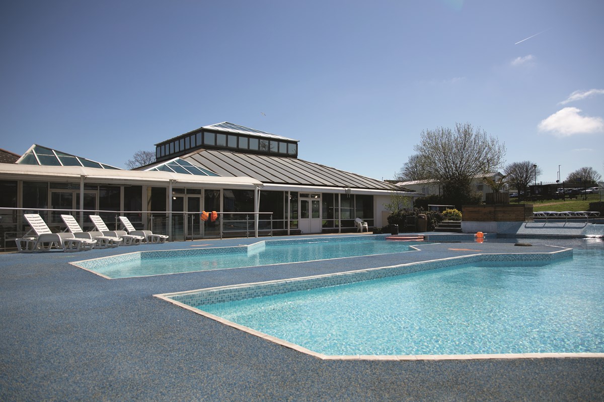 Outdoor Pool at Allhallows
