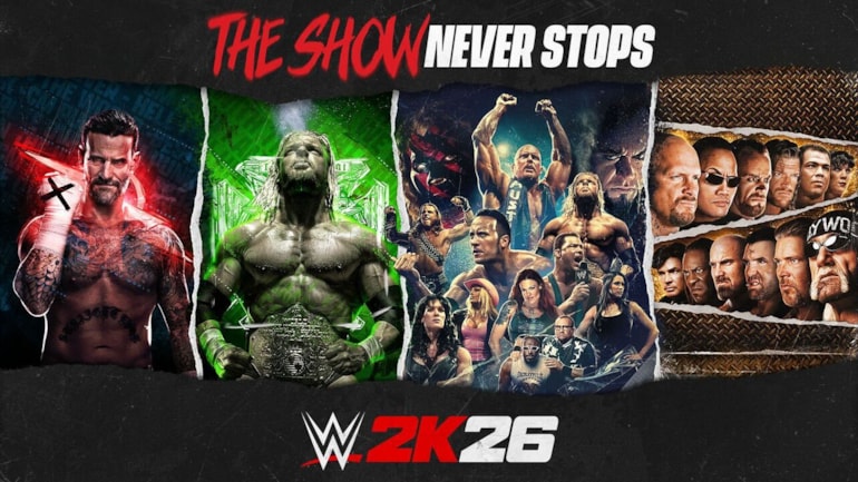 The Show Never Stops in WWE® 2K26 King of Kings Edition, Attitude Era Edition, and Monday Night War Edition Available Now Worldwide