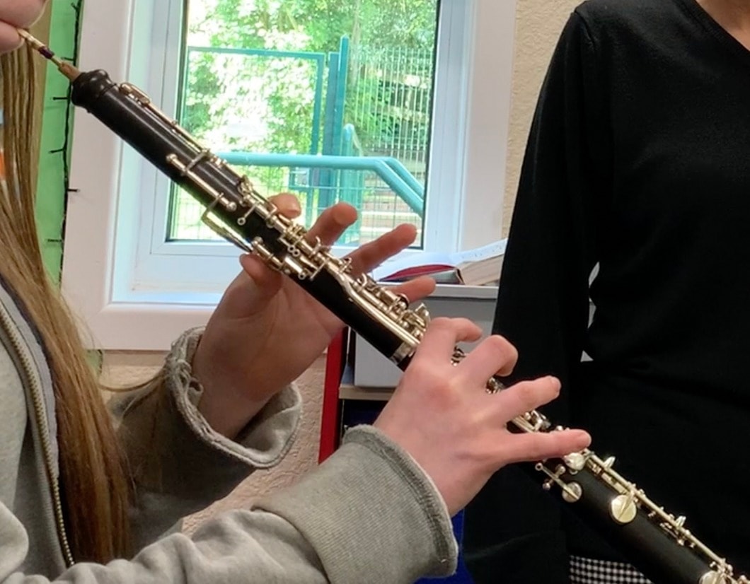 Oboe rehearsal at Burnley Music Centre