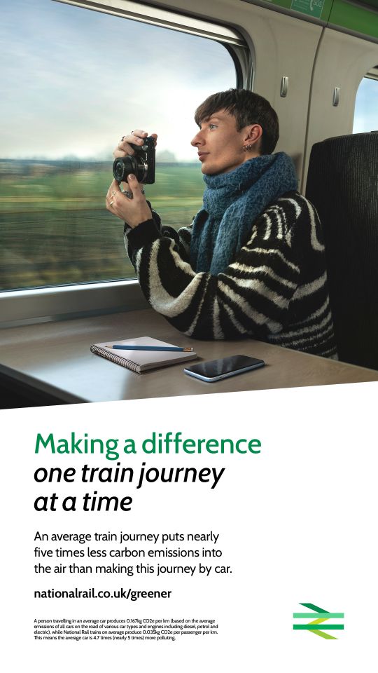 Making a difference one train journey at a time 2: Making a difference one train journey at a time 2
