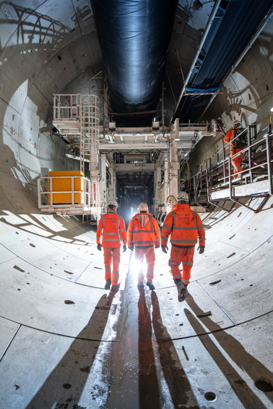 Northolt Tunnel West TBM Sushila drive complete-3: Northolt Tunnel West TBM Sushila drive complete-3