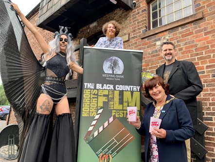 Mayor of Dudley promotes Horror film shorts