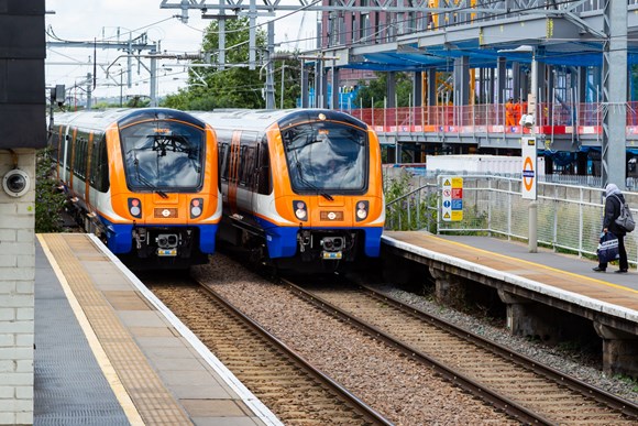 TfL image - Two Class 710 trains on The Gospel Oak to Barking route
