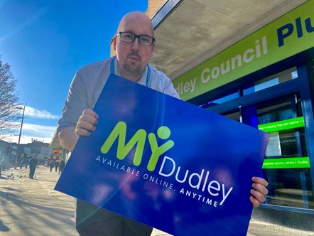 Cllr Phil Atkins launches MyDudley