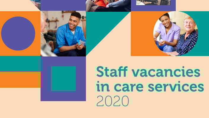 Staff vacancies in care services 2020 (image)