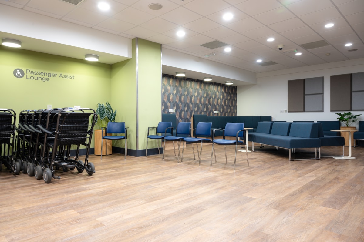 LNER Passenger Assist Lounge at Edinburgh Waverley station