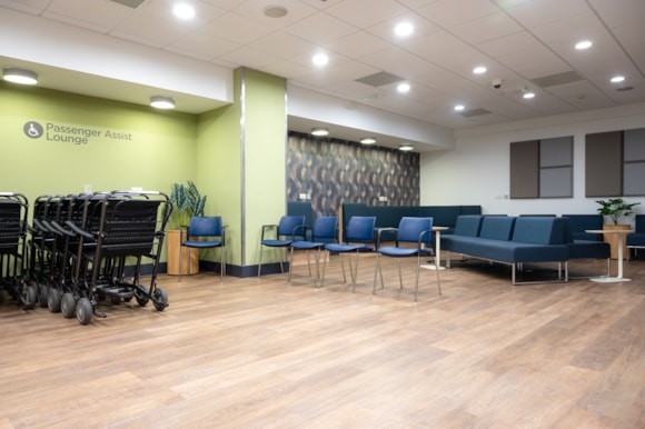 LNER Passenger Assist Lounge at Edinburgh Waverley station