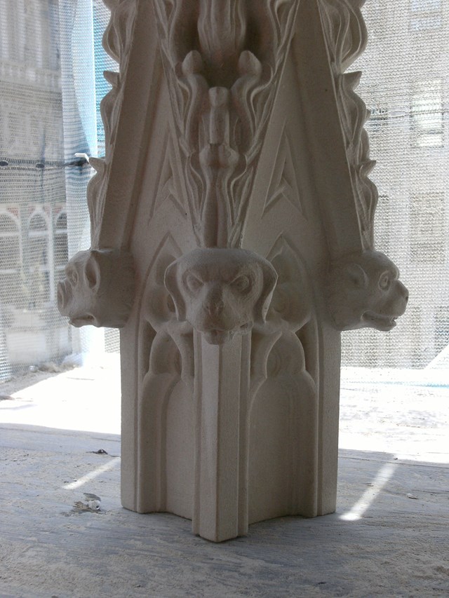 Eleanor Cross Restoration - Charing Cross_7