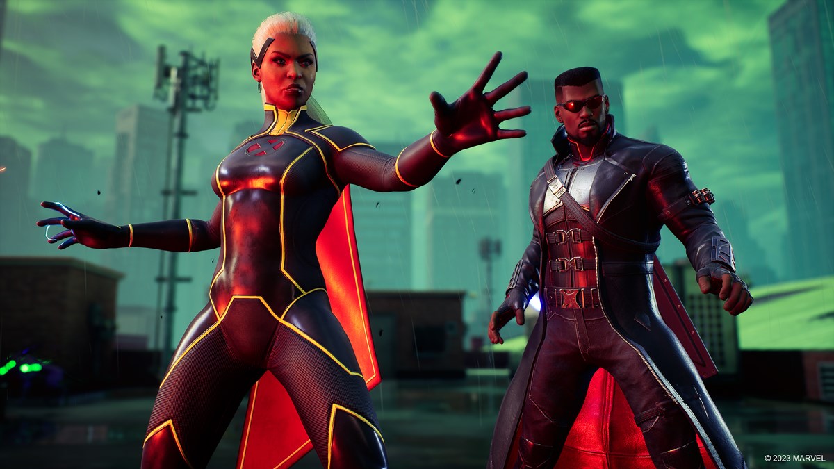 Marvel s Midnight Suns - Screenshot - Storm and Blade