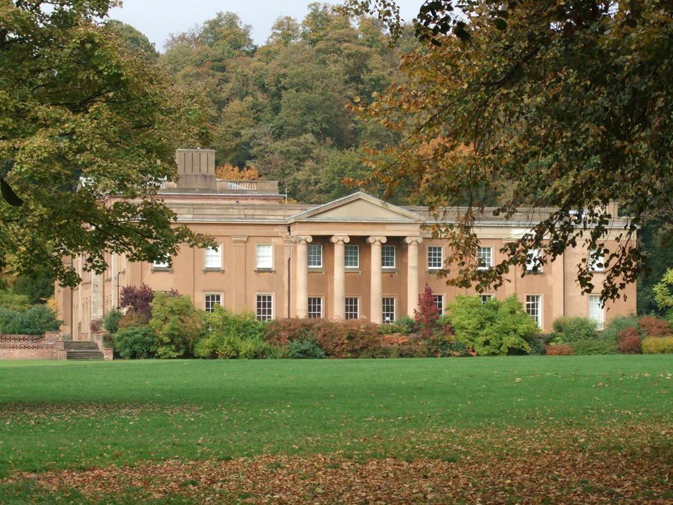 Autumn leaves at Himley Hall