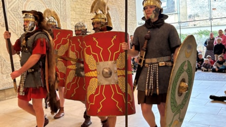 Roamns inside Corinium Museum cropped cropped