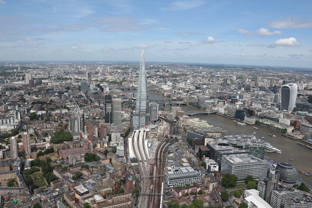 Stunning aerial images show huge scale of London Bridge station rebuild: BD0Q2847