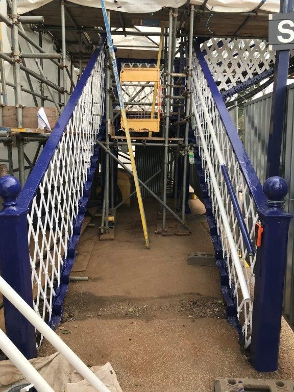 Arnside footbridge restoration