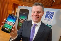 Young people at forefront of new A9 tourism app: A9TourismApp Derek Mackay ii