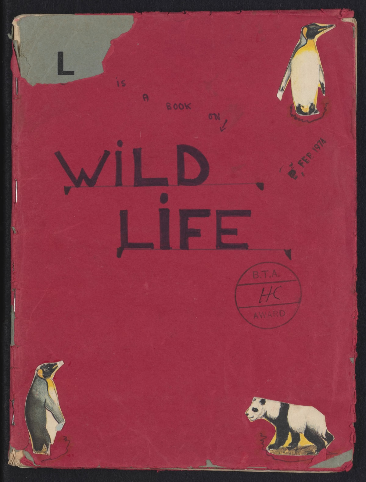 The cover of Jackie Kay's childhood book, 'Wildlife'