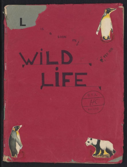 The cover of Jackie Kay's childhood book, 'Wildlife'