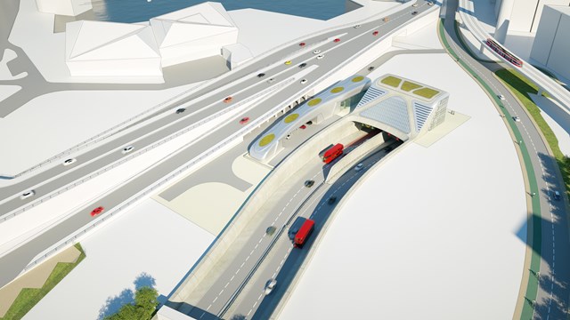 TfL Image - Silvertown portal overview