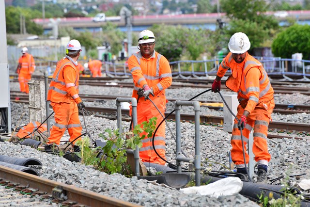 Bristol East Junction workers: Bristol East Junction workers