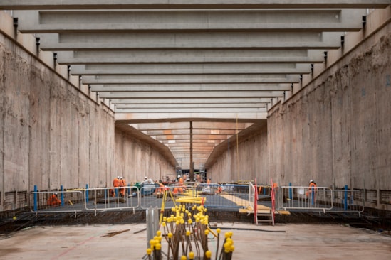Burton Green tunnel under construction Sept 2024 3