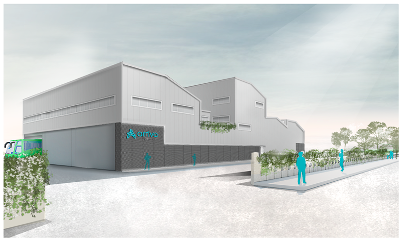 Arriva opens new low-carbon Madrid base: ARRIVA.Nueva base.Exterior1